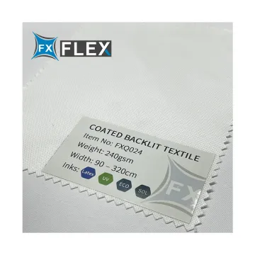 FLFX 240gsm UV/Eco Solvent Printing Polyester Fabric Roll