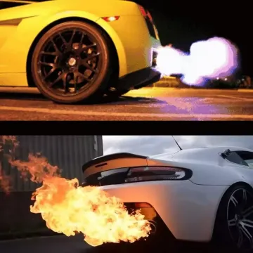 Car Truck Exhaust Ignition Module Dual Escape Flame Thrower Kit