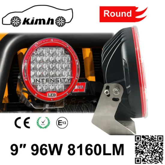 Motorcycle 8.7 inch 8160LM 96W truck led lights