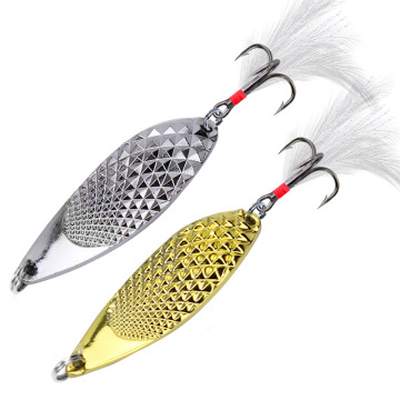Metal Sequin Lures for Big Catch: Hard Bait Jigging Spoons