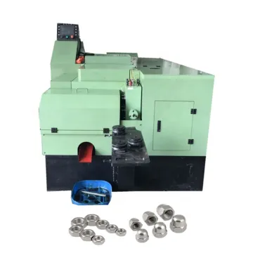 Automatic Nail and Screw Manufacturing Machine: Iron Wire Nail Making and Automatic Nut Tapping Machine