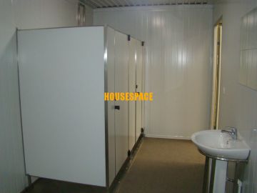Standard Portable Ablution Container - Galvanized Steel Structure, Flatpacked