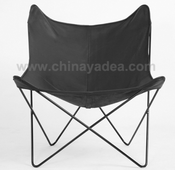 Metal Frame Butterfly Lounge Chairs