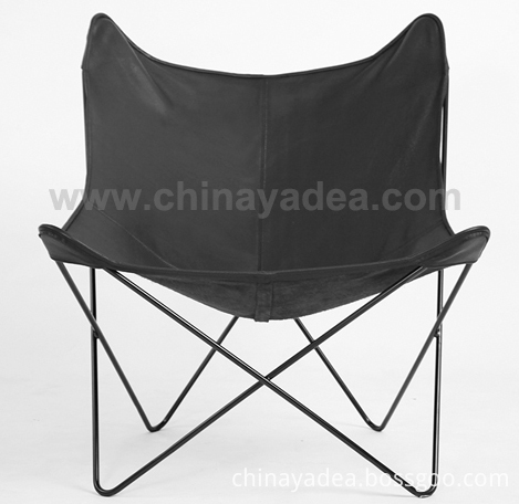 Metal Frame Butterfly Lounge Chairs
