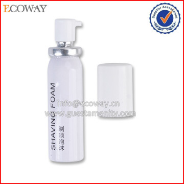 Factory OEM Disposable High Quality Hotel Luxury Travel Shaving Foam