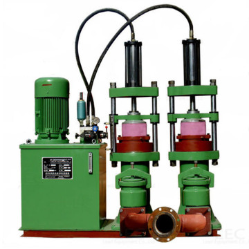 High pressure hydraulic plunger pump for filter press