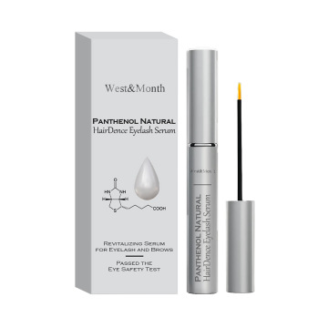 West Month Natural Black Eyelash Extensions για μακροχρόνια, παχιά, πλήρη, ενυδατική και ενίσχυση μακιγιάζ με τσούξιμο