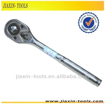 1/2" reversible ratchet handle wrench with quick release