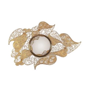 Boca do Lobo Decorative Stainless Steel Mirror for Living Room Wall Hanging