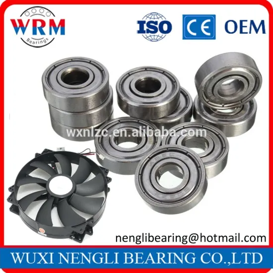 deep groove ball bearing used electric fan motor