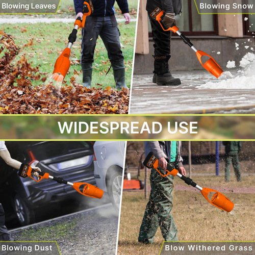 21V Lithium Battery Extreme Wind Foldable Snow and Leaf Blower
