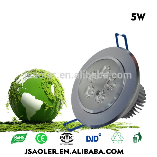 Epistar 5w full power room recessed ceiling light ip65 led ceiling downlight