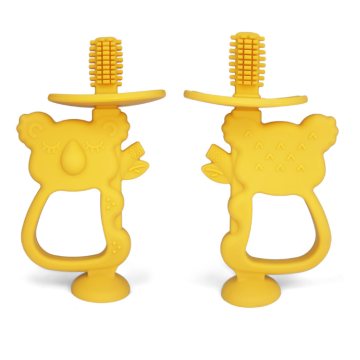 Brosse à dents de bébé en silicone Koala à 360 degrés