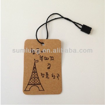 Manufacturers selling clothing Hang Tags Kraft PaperTags Bookmarks OEM Welcome sumlung 12