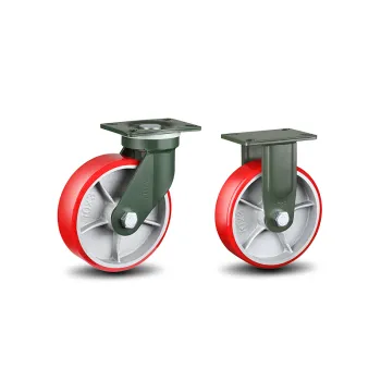 10 Inch 250mm Rigid Caster Wheels for Heavy Duty Trolleys