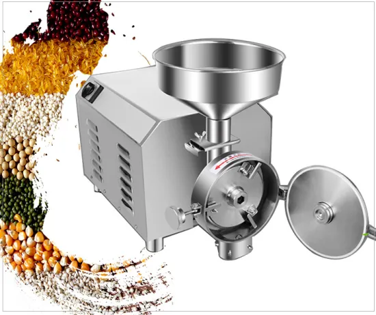 High Quality Maize Meal Portable Mini Electric Corn Grinding Mill Machine
