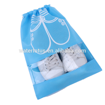 china supplier reusable non woven shoes bag for travel