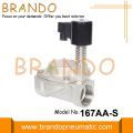 1-1 / 4 &#39;&#39; 1-1 / 2 &#39;&#39; 2 &#39;&#39; Válvula solenoide SS304 de agua caliente