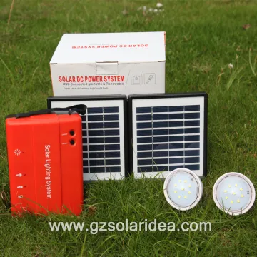 Solar Panel Lighting System Kit Set For Home