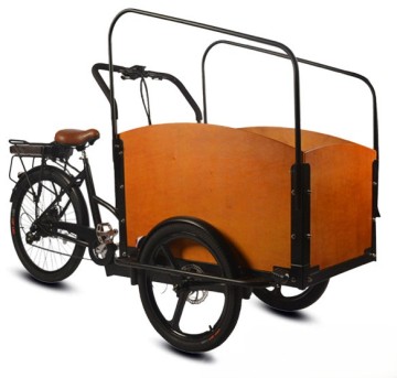 OEM CG 26-calowy elektryczny trójkołowy rowerek trójkołowy z baterią litową Touring Trike z pedałami Konfigurowalny rower trójkołowy dla dorosłych