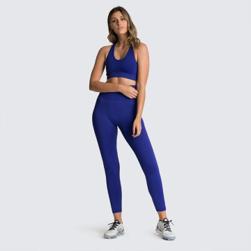 Simple Yoga Sets for Women: Fitness Yoga Wear - Pants and Backless Bra 2 Piece Set