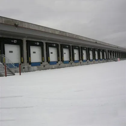 Steel lifting overhead sectional industrial door cheap price