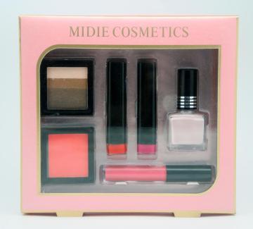 Cosmetic Set Kit Eye shadow Lipstick Nail Polish Lip Gloss