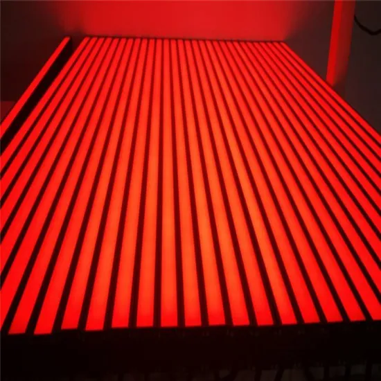 DMX Controlled LED RGB Tube Lighting for Architectural Decoration and Ambience Creation