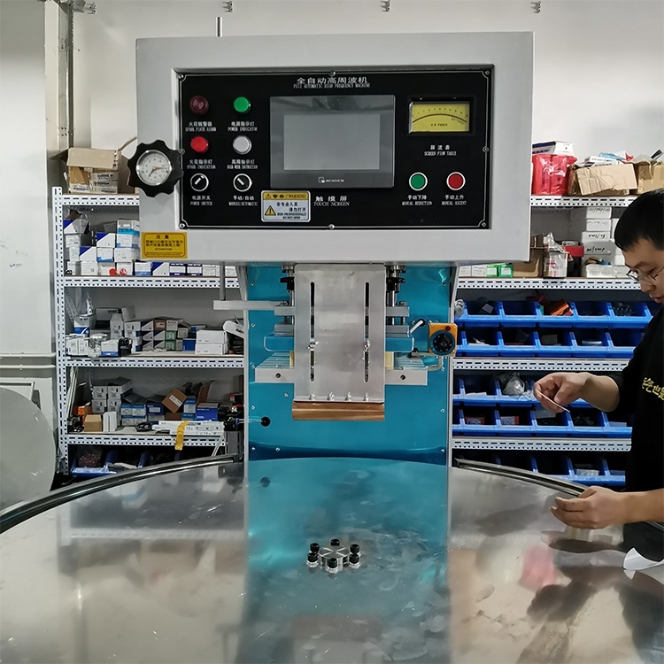 Best Price Automatic Rotary High Frequency Welding Machine for PVC PET Plastic Blister Packaging (5KW-15KW)