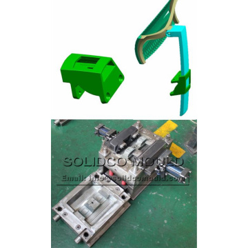 Partido de silla de oficina personalizado Partido de plástico ajustable Molde de reposacabezas