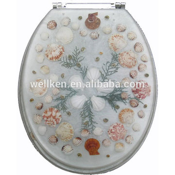 lucite toilet seat