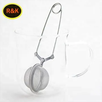 Long Handle Wire Mesh Tea Infuser Stainless Steel