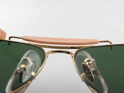 Oem Ray Ban Small Aviator Rb3407 Green Sunglasses 58# Gold Mirror Lens