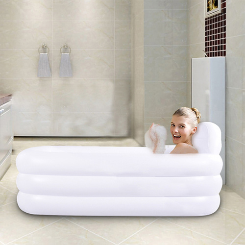  Free-Standing Blow Up Bathtub Foldable Inflatable Adult Bath Supplier