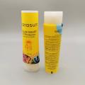 Ovel sunscreen cosmetic tube plastic container packaging