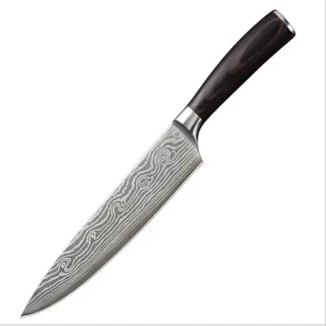 3cr13 Chef Knife Set: New Style Japanese Vegetable Knives Damascus Kitchen Cutlery