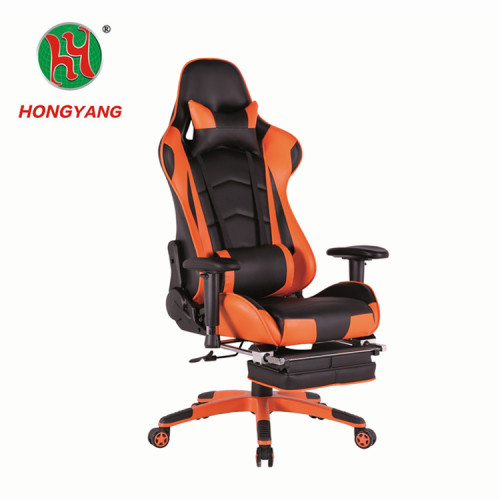 Leather Office Chair Luxury Reclining Gaming Racing Chair