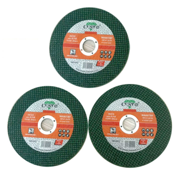 CUSTO Wholesale 14 Inch Durable Iron Cutting Wheel for Stainless Steel & Inox