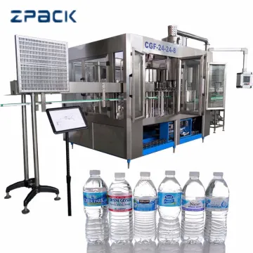 Automatic 500ml Water Pet Bottle Filling Capping and Labeling Machine