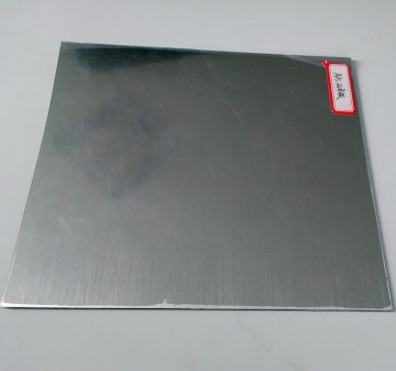 Foglio ABS bicolore argento/bianco
