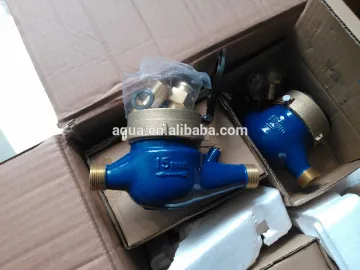 multi jet dry dial cast iron water meter
