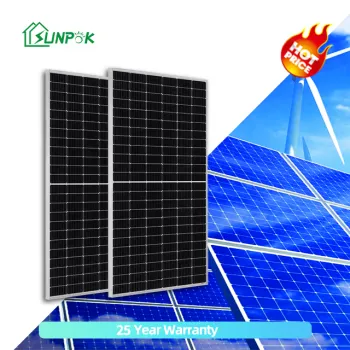 High Efficiency Sunpok Solar Panels: 390W to 550W Modules with Wholesale Pricing for Solar Projects, Made in China