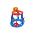 Juego de juego de piscina inflable de baloncesto con bola