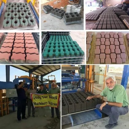 QT 10-15 Fully Automatic Block Machine: Global Sales for Pavers, Solid Hollow Blocks & Curbstones at Good Prices