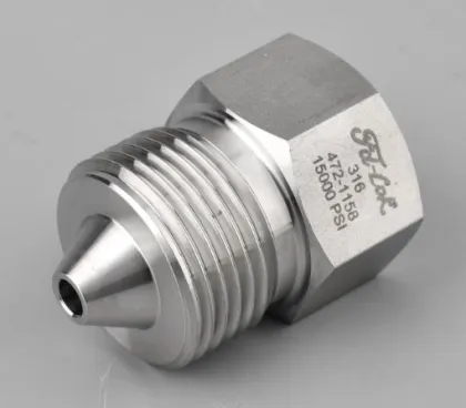 High-Quality Stainless Steel Pipe Fittings & Autoclave Plugs - Swagelok 6000PSI