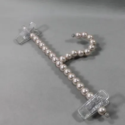 Pearl Bead Pants Skirt Hanger