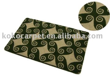 Two Color Combined Machine Tufted PP BCF Rug/mat/carpet