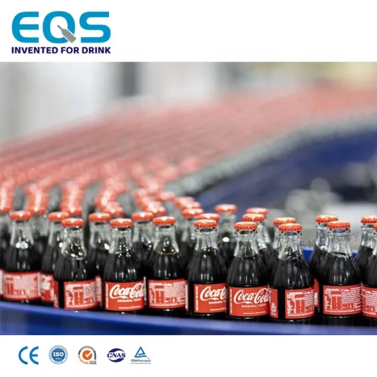 Carbon Dioxide Glass Bottle Filling Machine for Carbonating, Filling, and Capping
