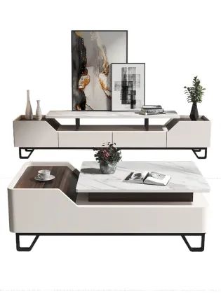 Modern Coffee Table Square Coffee Table