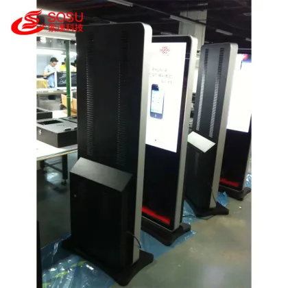 43 inch shoe polishing advertising machine